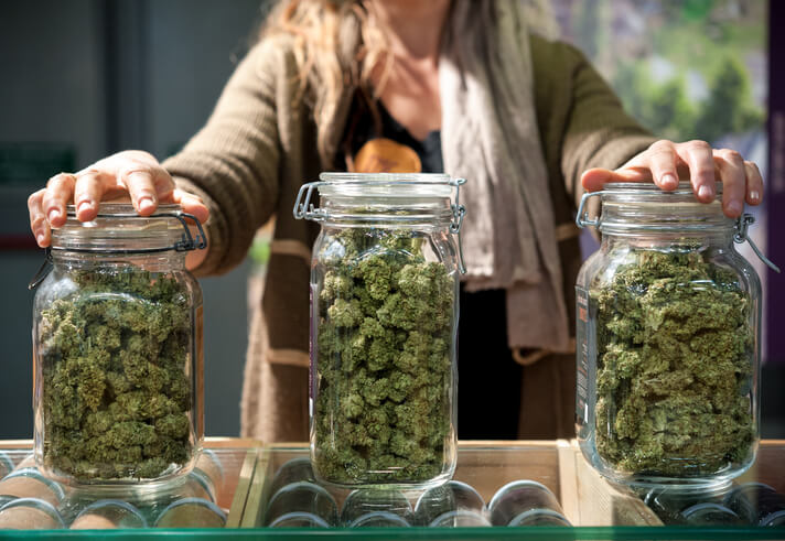 Cannabis retail store owner after cannabis industry training