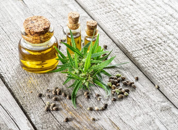 A variety of Cannabis products as those worked with during cannabis industry training.